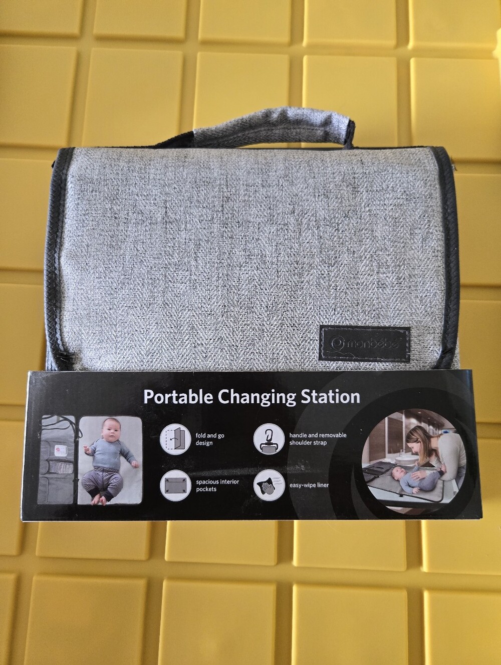 Portable Changing Station - Gray